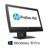 All-in-One HP ProOne 400 G3, i3-6100T, 256GB SSD NOU, 20 inci, Webcam, Win 10 Pro